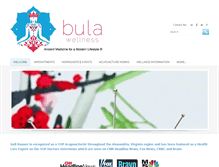 Tablet Screenshot of bulawellness.com